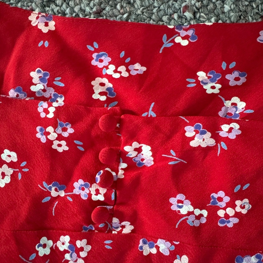Flynn Skye Jackie Slip Ciao for now Floral Maxi Dress Rayon Crepe Fabric Baby - Picture 8 of 11